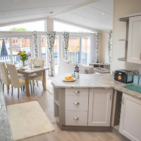 Penny Lodge The Stunning New Luxury Lodge With Hot Tub Situated In Idyllic Surroundings